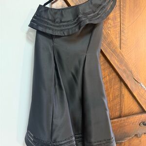 Elegant Black Off-Shoulder Dress